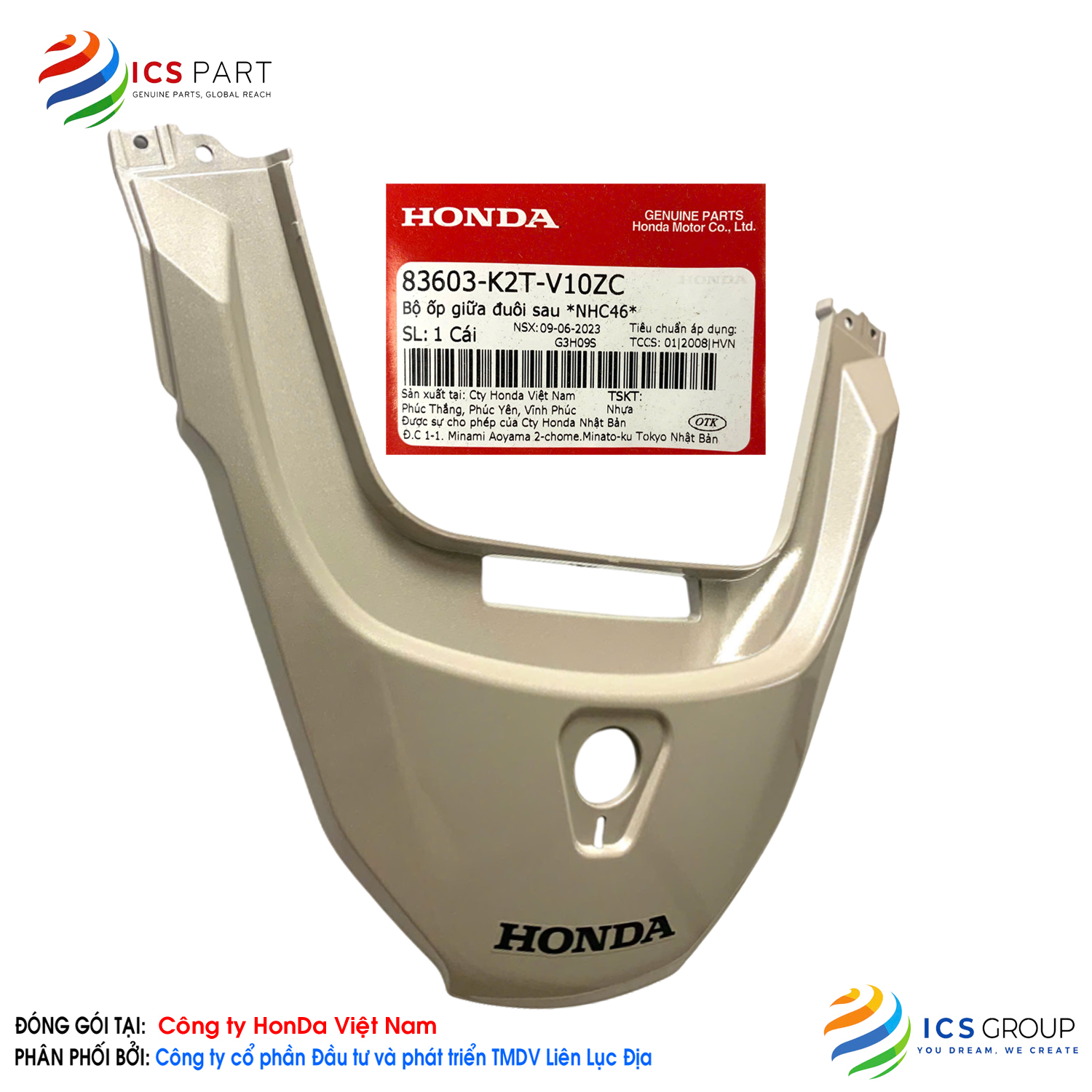BỘ ỐP GIỮA ĐUÔI SAU *NHC46* - Ảnh 3