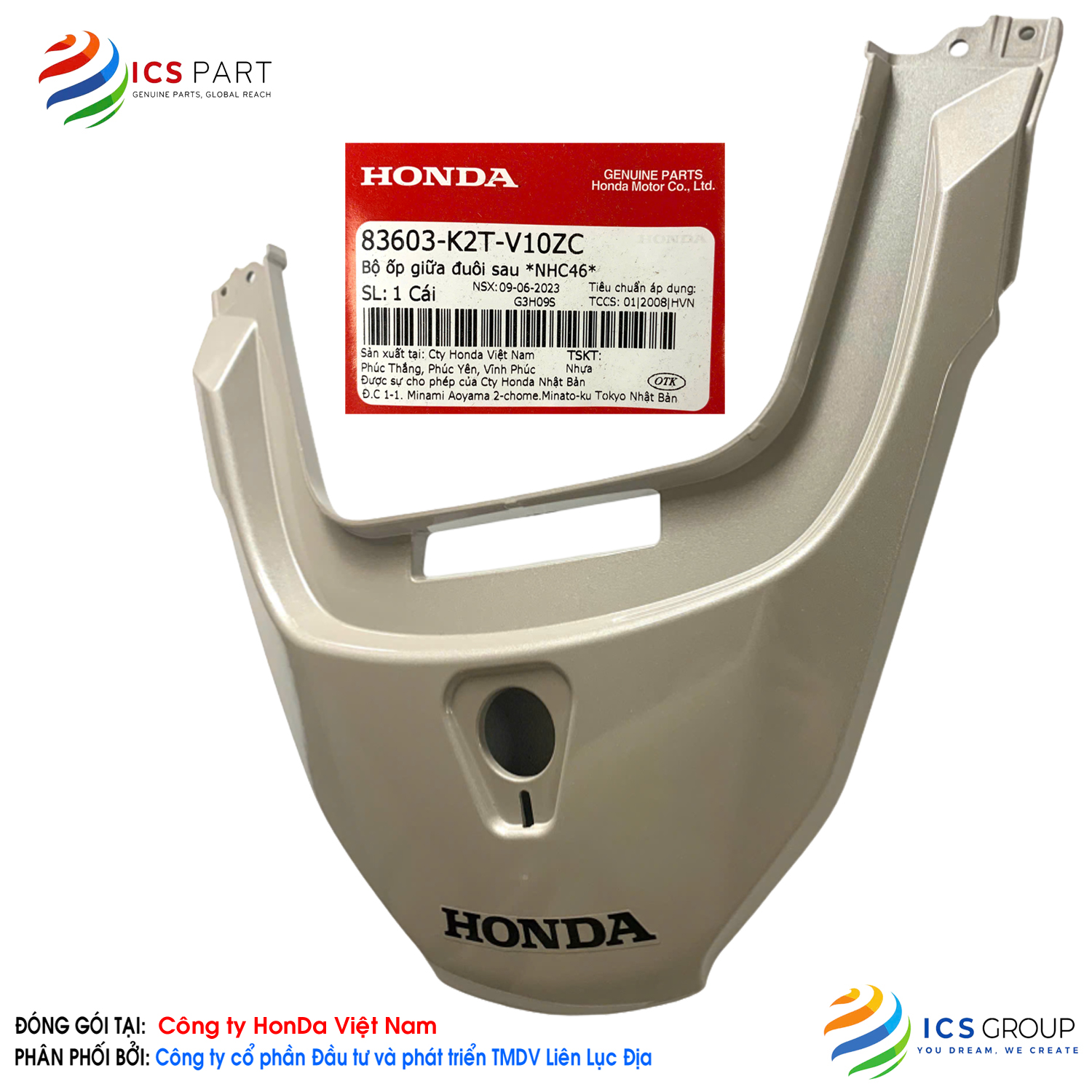 BỘ ỐP GIỮA ĐUÔI SAU *NHC46* - Ảnh 4