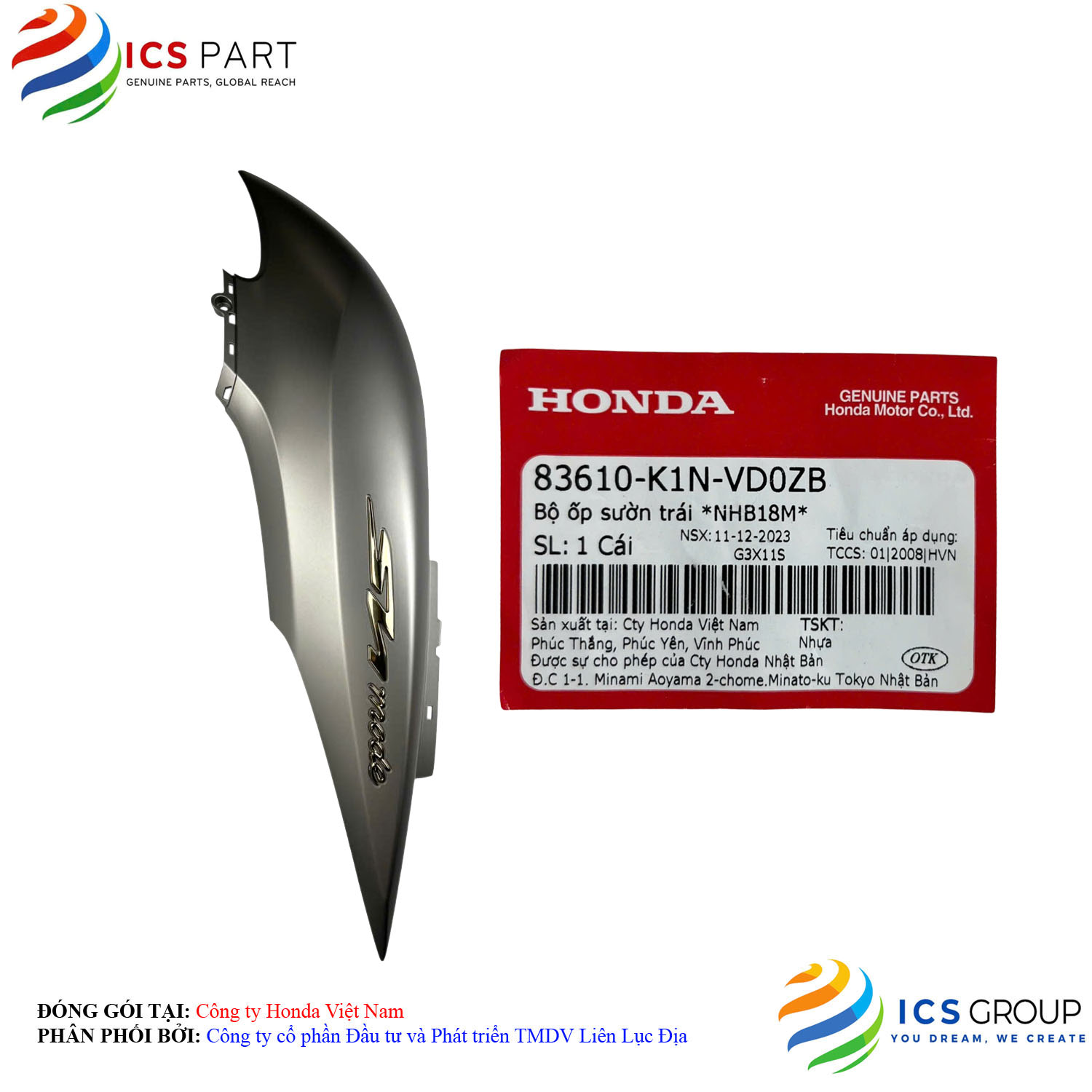BỘ ỐP SƯỜN TRÁI *NHB18M*