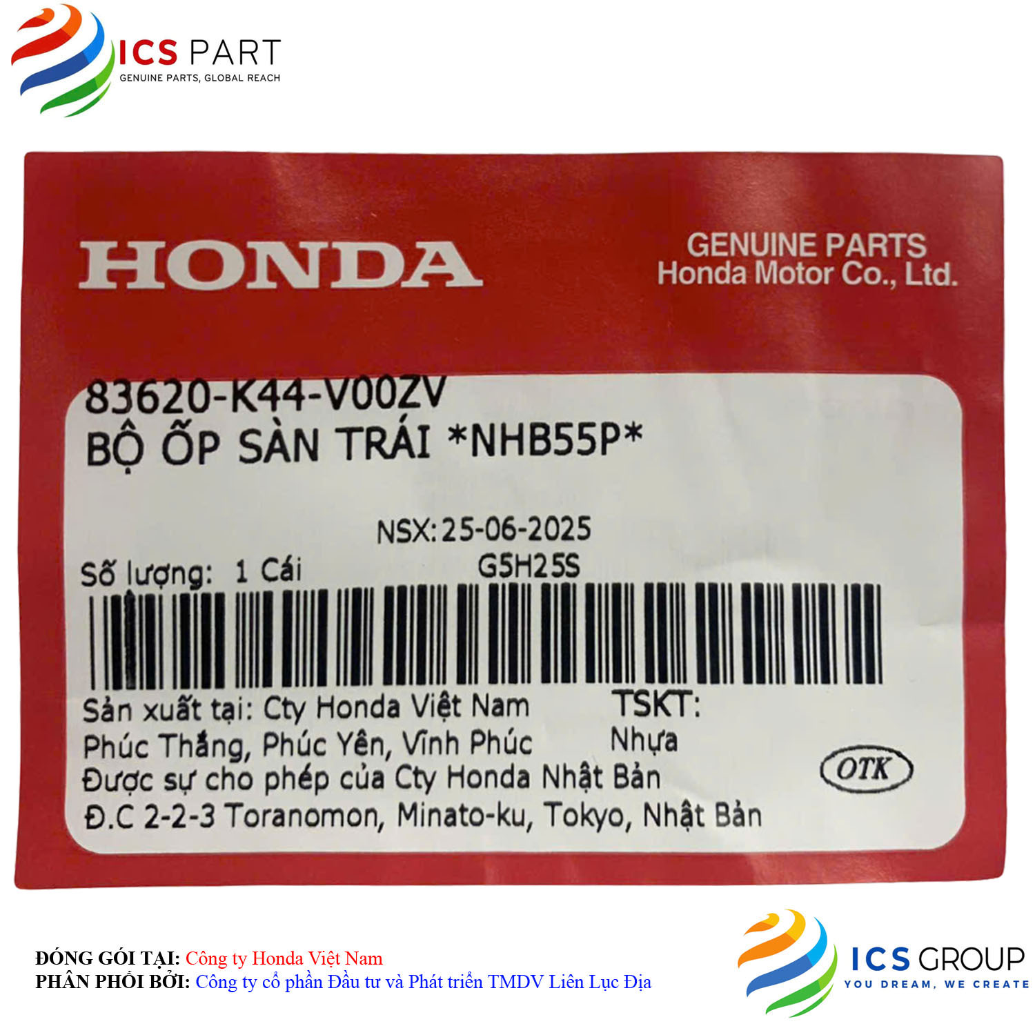 BỘ ỐP SÀN TRÁI *NHB55P* - Ảnh 2