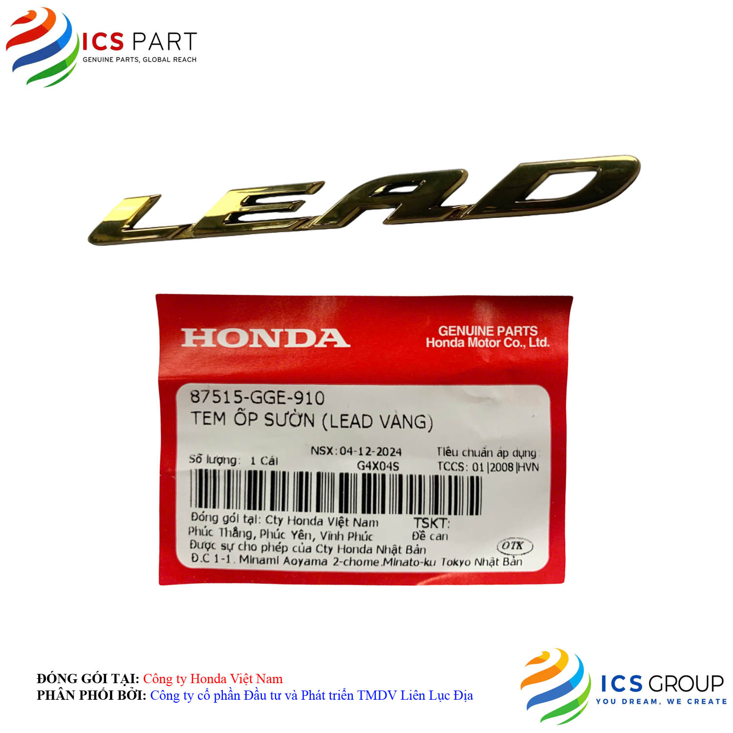 TEM ỐP SƯỜN (LEAD VÀNG) - Ảnh 4