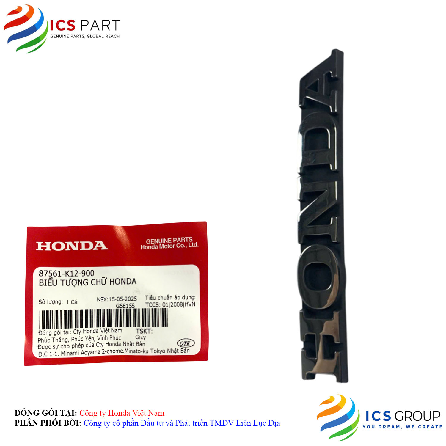 BIỂU TƯỢNG CHỮ HONDA - Ảnh 3