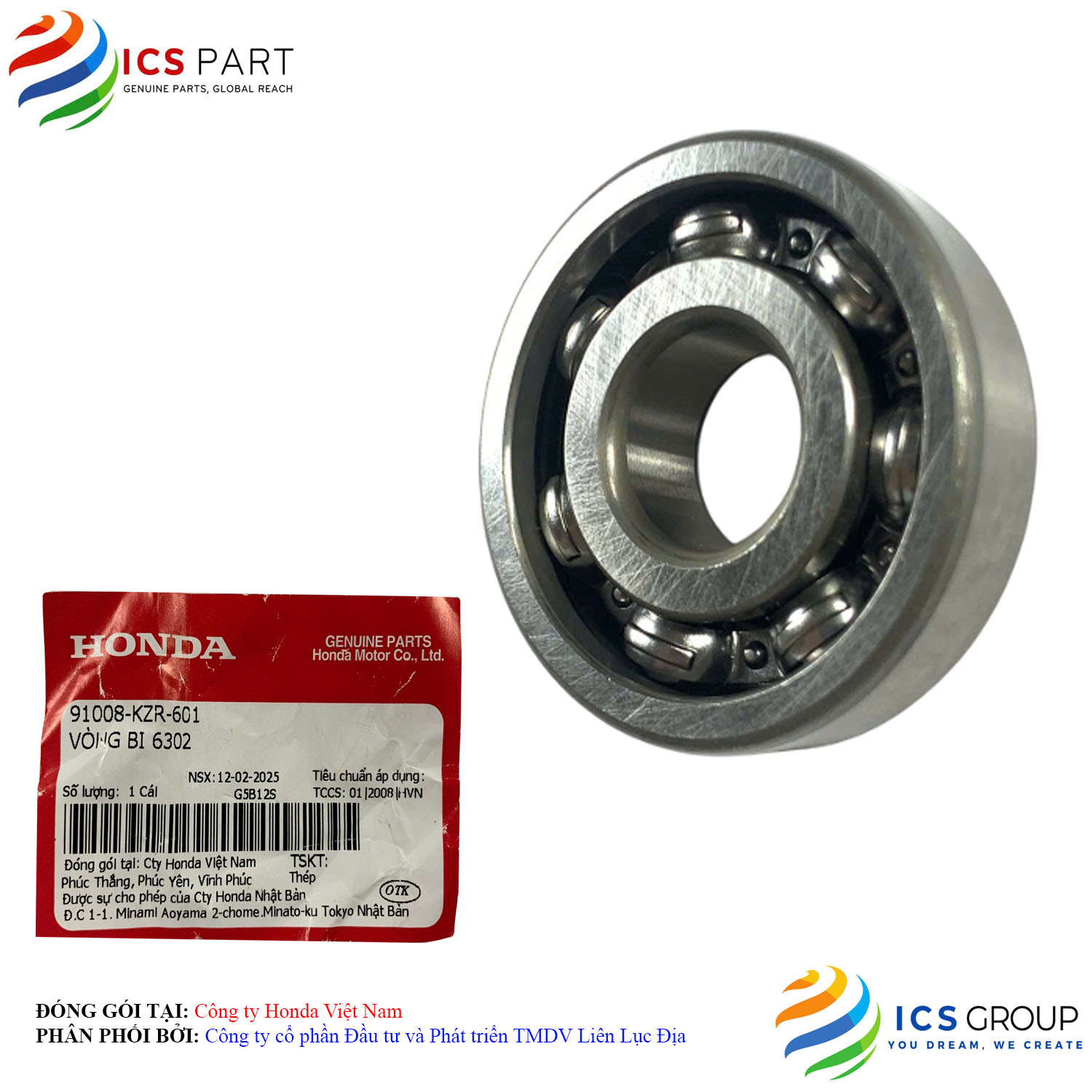 VÒNG BI 6302 - Ảnh 3
