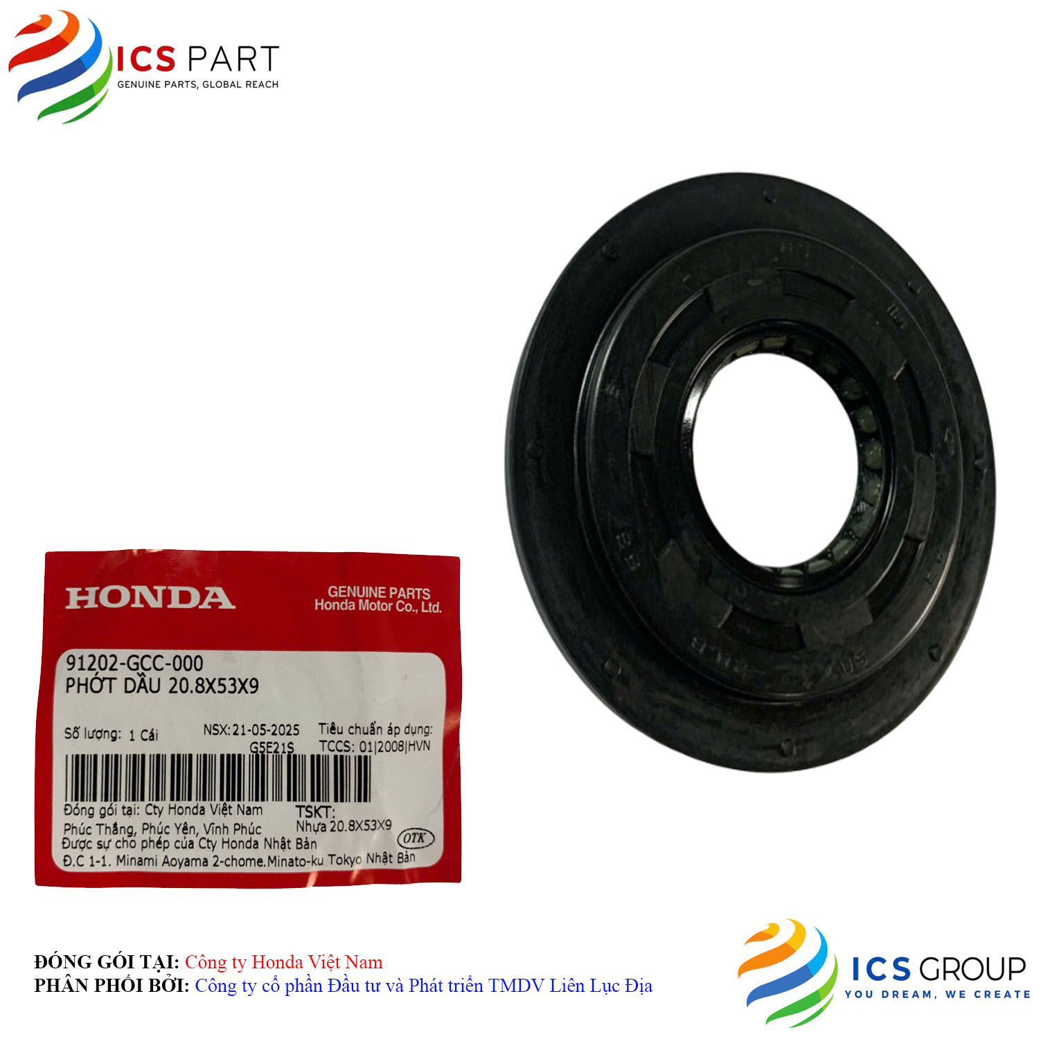 PHỚT DẦU 20.8X53X9 - Ảnh 4