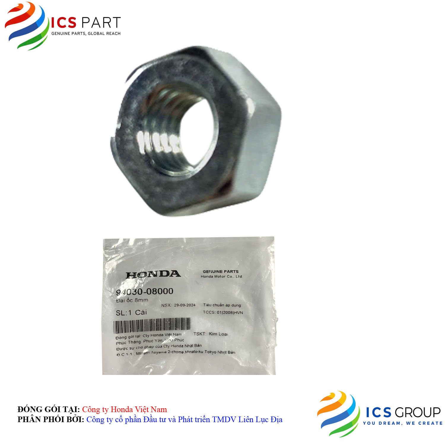ĐAI ỐC 8MM - Ảnh 3