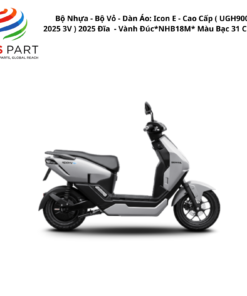 Bộ Nhựa - Bộ Vỏ - Dàn Áo Icon E - Cao Cấp ( UGH9001S 2025 3V ) 2025 Đĩa - Vành Đúc *NHB18M* Màu Bạc 31 Chi Tiết
