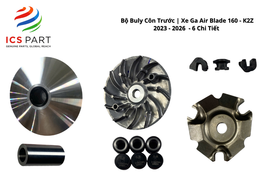 Bộ Buly Côn Trước | Xe Ga Air Blade 160 - K2Z | 2023 - 2026 2023 - 2026 - 6 Chi Tiết