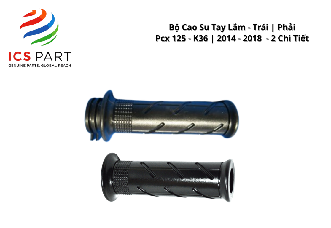 Bộ Cao Su Tay Lắm - Trái | Phải Pcx 125 - K36 | 2014 - 2018 2014 - 2018 - 2 Chi Tiết