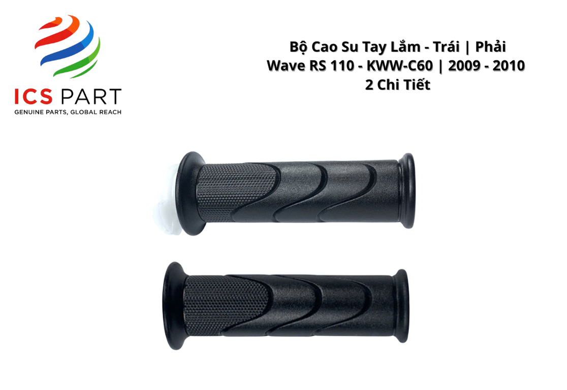 Bộ Cao Su Tay Lắm - Trái | Phải Wave RS 110 - KWW-C60 | 2009 - 2010 2009 - 2010 - 2 Chi Tiết