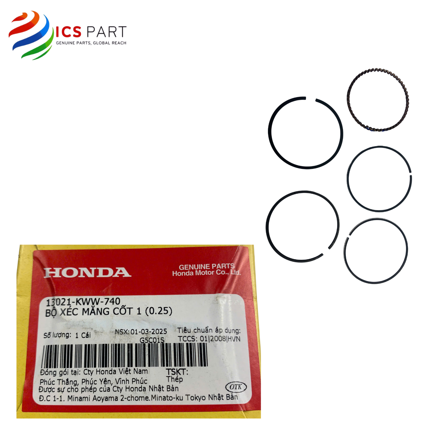 BỘ XÉC MĂNG CỐT 1 (0.25)