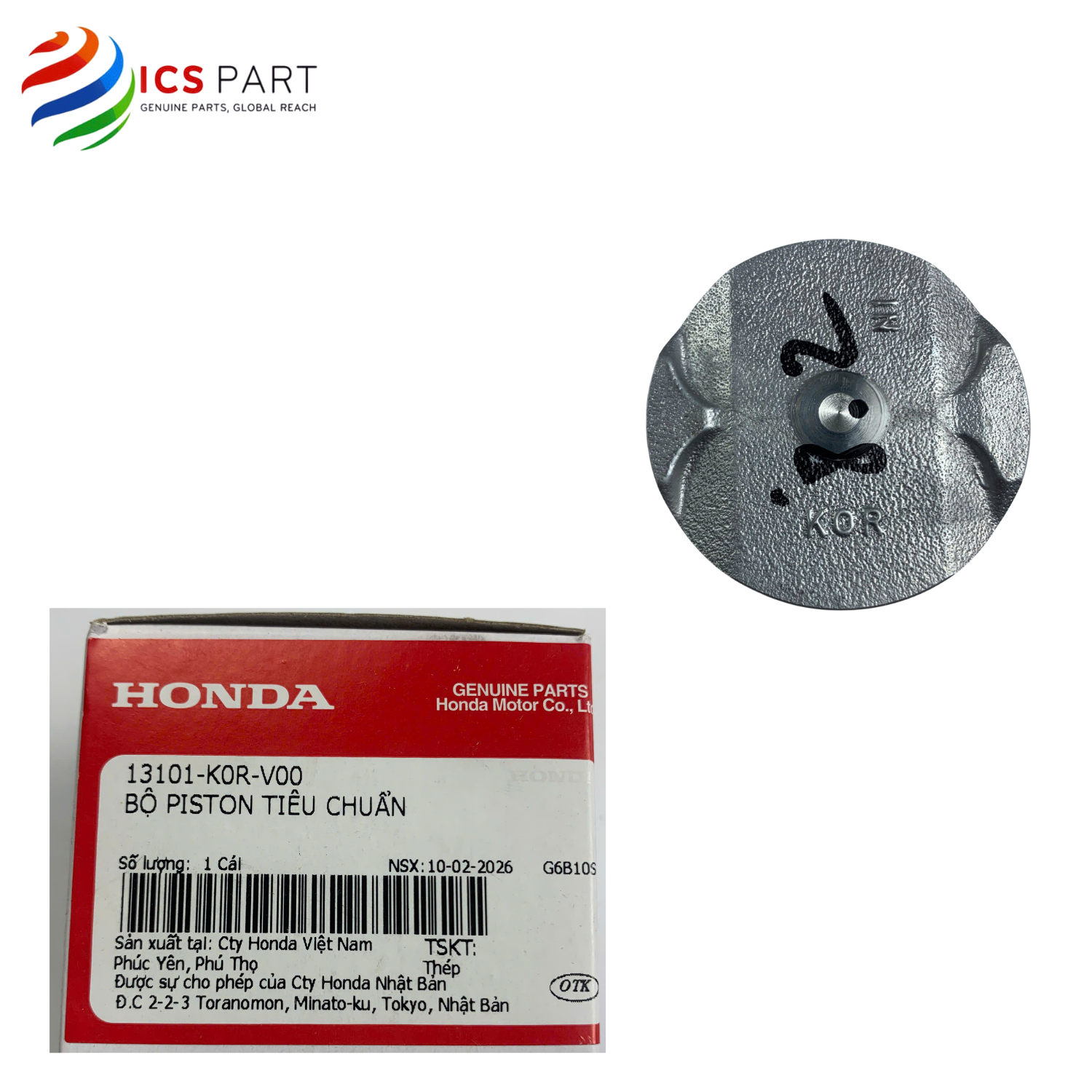 BỘ PISTON TIÊU CHUẨN