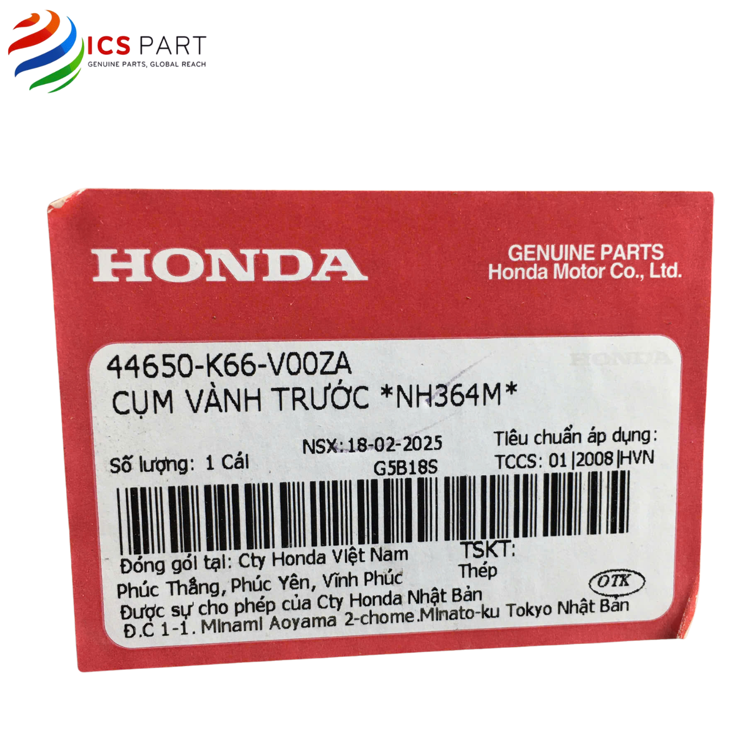 CỤM VÀNH TRƯỚC *NH364M* - Ảnh 2