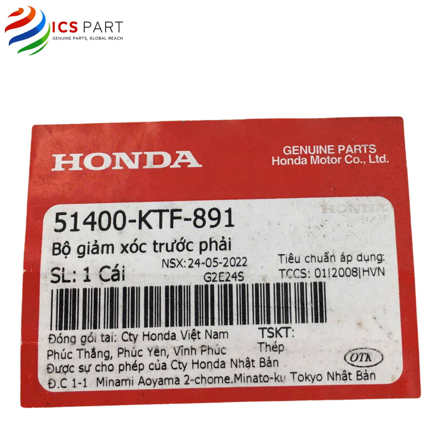 BỘ GIẢM XÓC TRƯỚC PHẢI - Ảnh 2