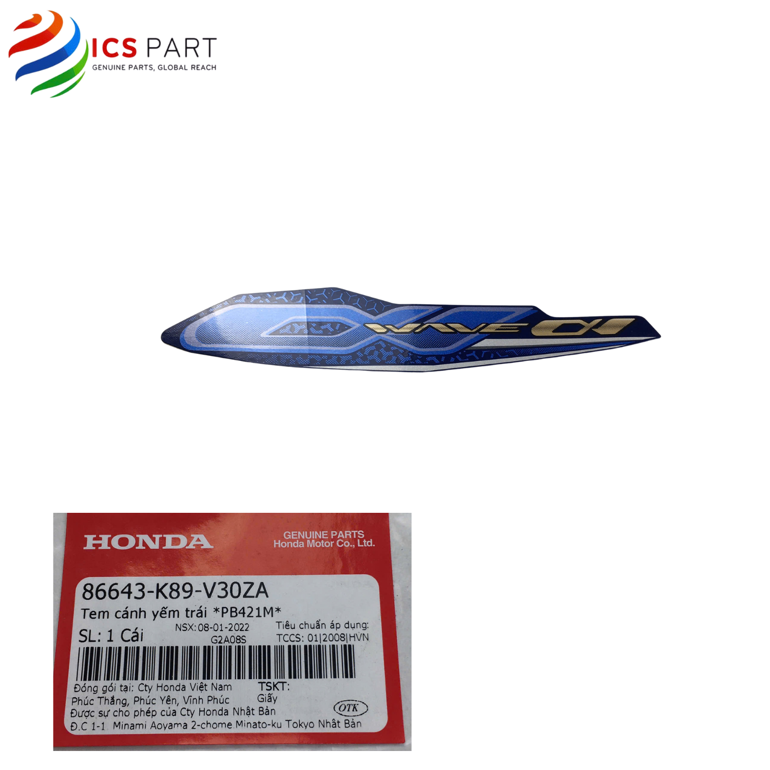 TEM CÁNH YẾM TRÁI *PB421M*