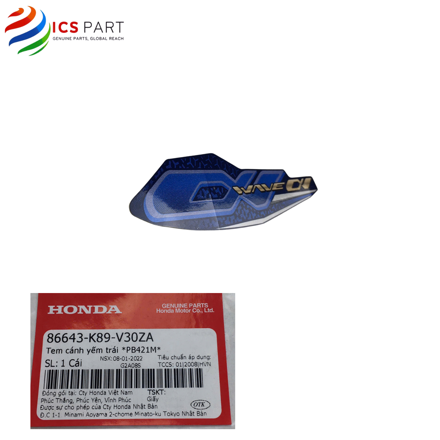 TEM CÁNH YẾM TRÁI *PB421M* - Ảnh 4