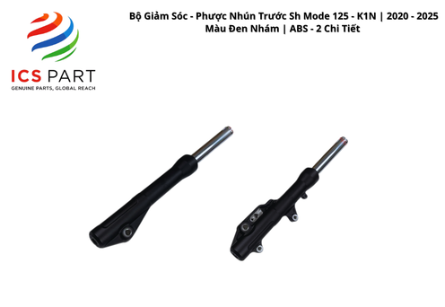 Bộ Giảm Sóc - Phược Nhún Trước Sh Mode 125 - K1N | 2020 - 2025 2020 - 2025 Màu Đen Nhám | ABS - 2 Chi Tiết