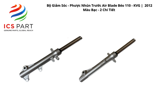 Bộ Giảm Sóc - Phược Nhún Trước Air Blade 110 - KVG | 2007 - 2012 2007 - 2012 Màu Bạc - 2 Chi Tiết