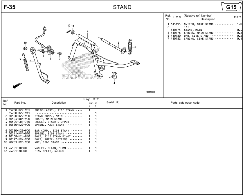 F-36 - REAR CUSHION