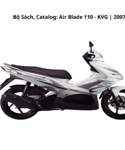 Bộ Sách, Catalog Air Blade 110 - KVG | 2007 - 2012