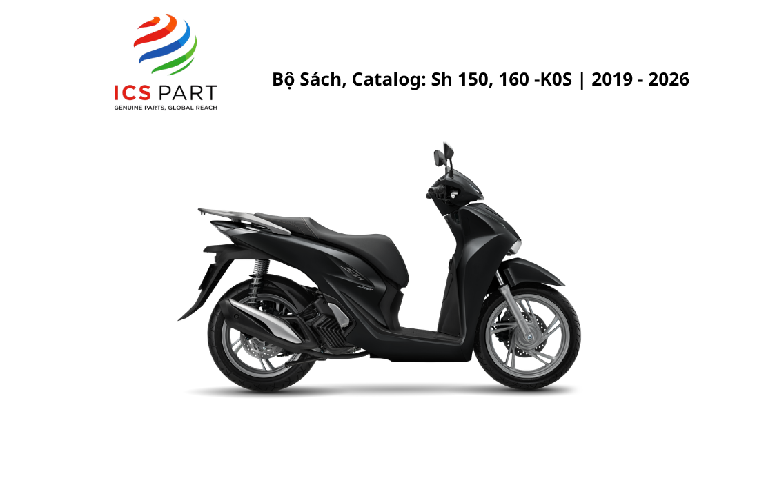 Bộ Sách, Catalog Sh 150, 160 -K0S | 2019 - 2026
