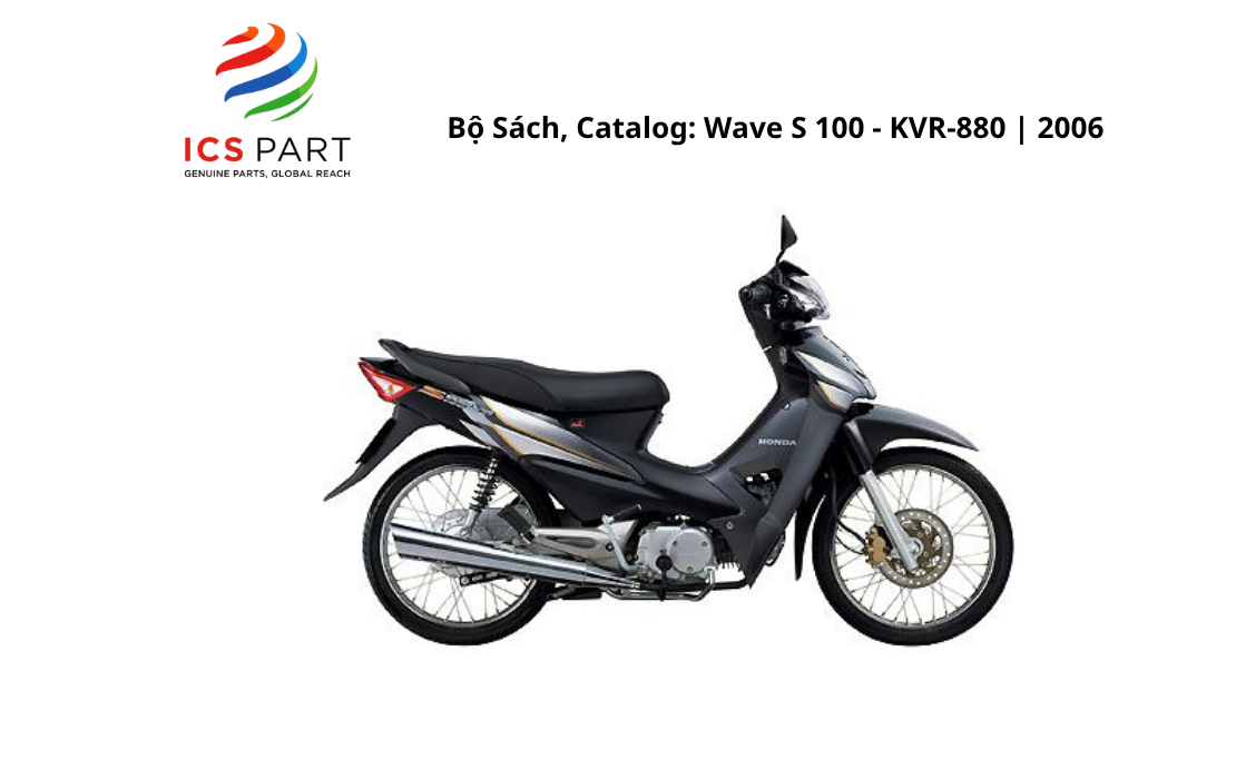 Bộ Sách, Catalog Wave S 100 - KVR-880 | 2006