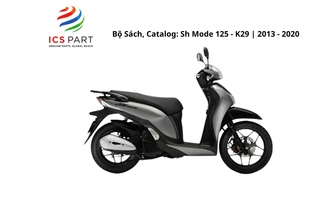 Bộ Sách, Catalog Sh Mode 125 - K29 | 2013 - 2020