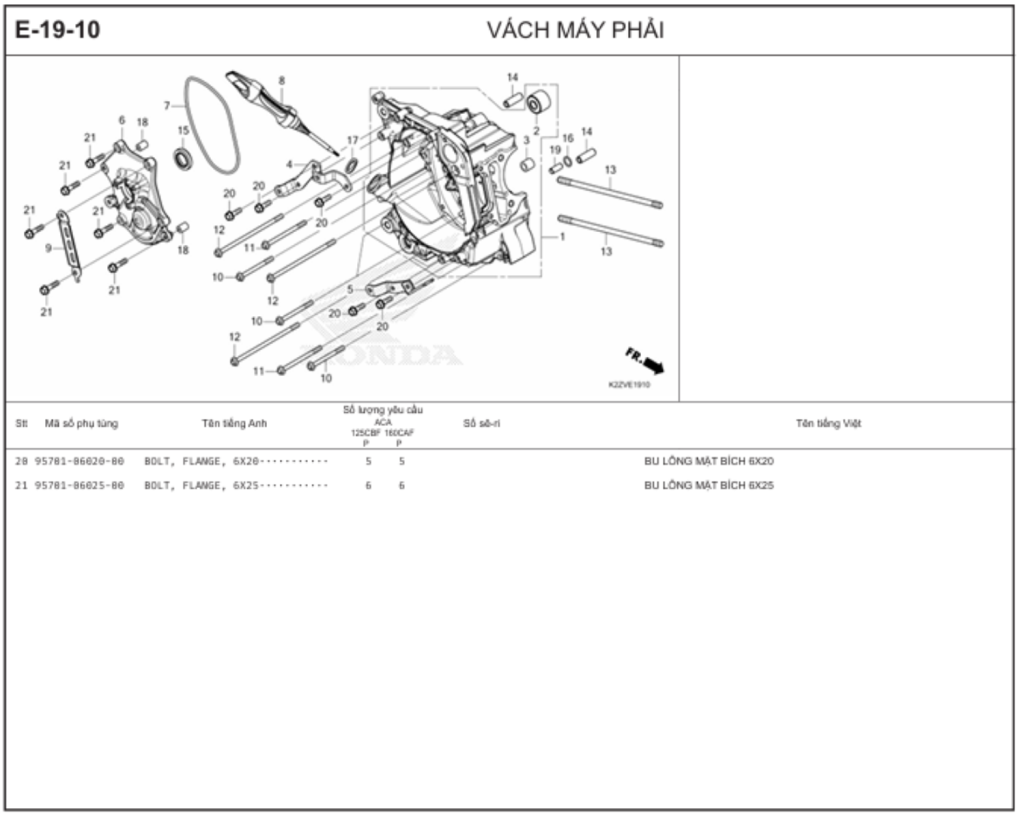 E-19-10 - VÁCH MÁY PHẢI