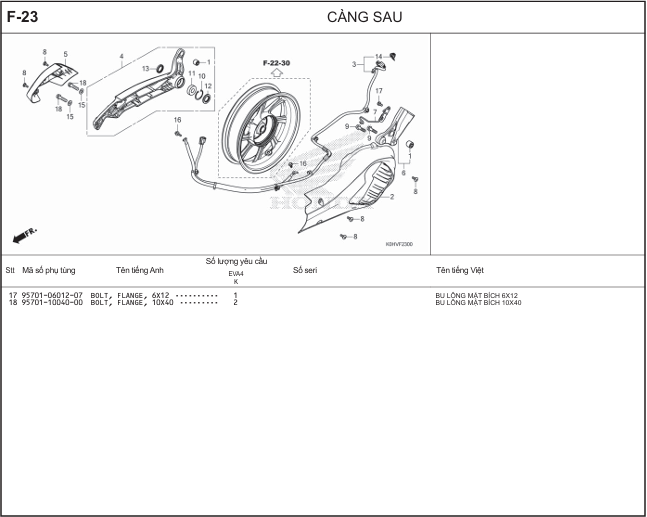 F-23 - CÀNG SAU 