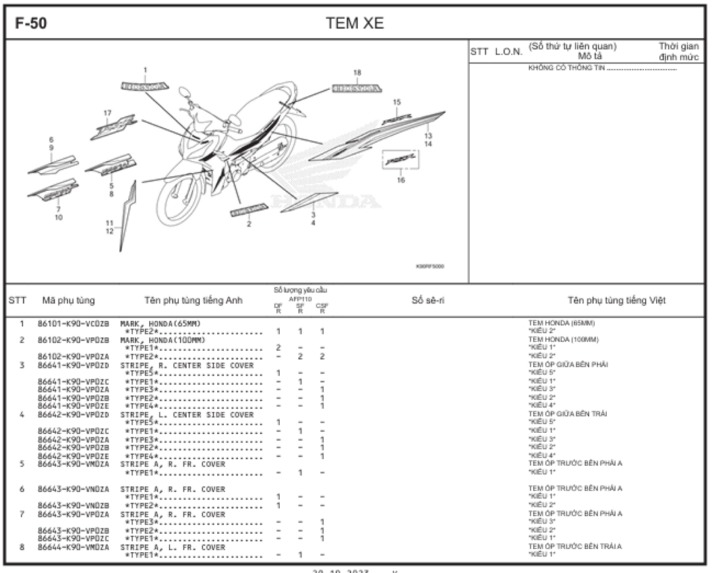 F-50 - TEM XE