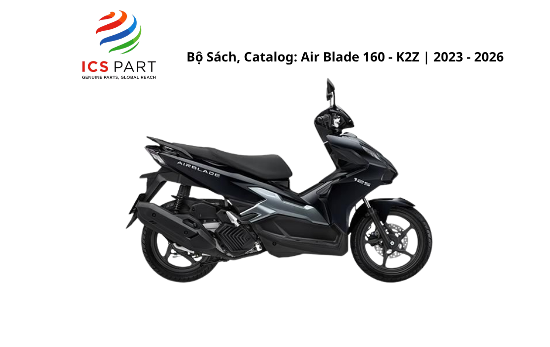 Bộ Sách, Catalog Air Blade 160 - K2Z | 2023 - 2026