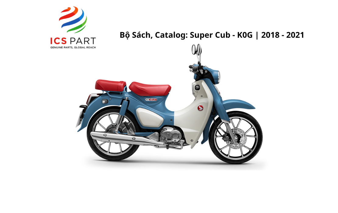 Bộ Sách, Catalog Super Cub - K0G | 2018 - 2021